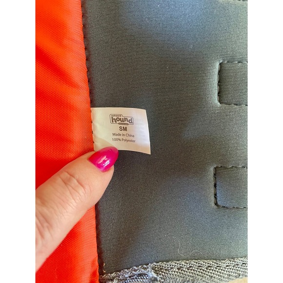 Outward Hound Granby Dog Life Jacket Orange Small High Visibility Pet Float Vest - Picture 3 of 6